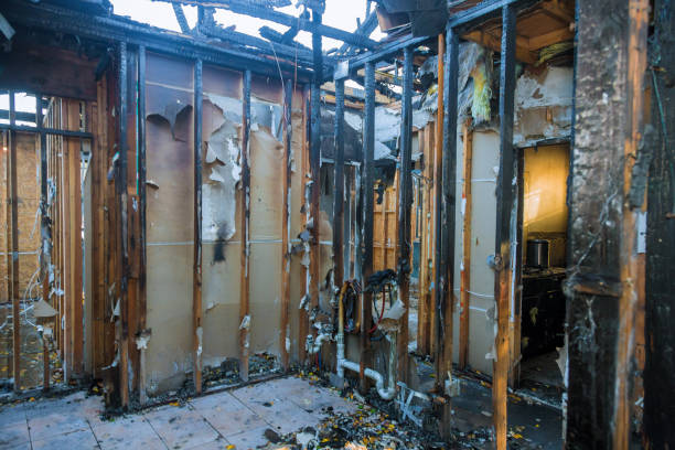 Professional Fire Damage Removal technician working in Austin, TX
